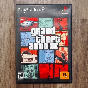 Grand theft auto 3 for Playstation 2